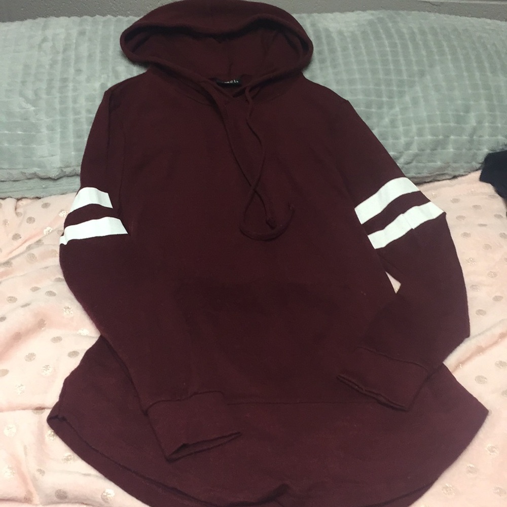 Striped hoodie